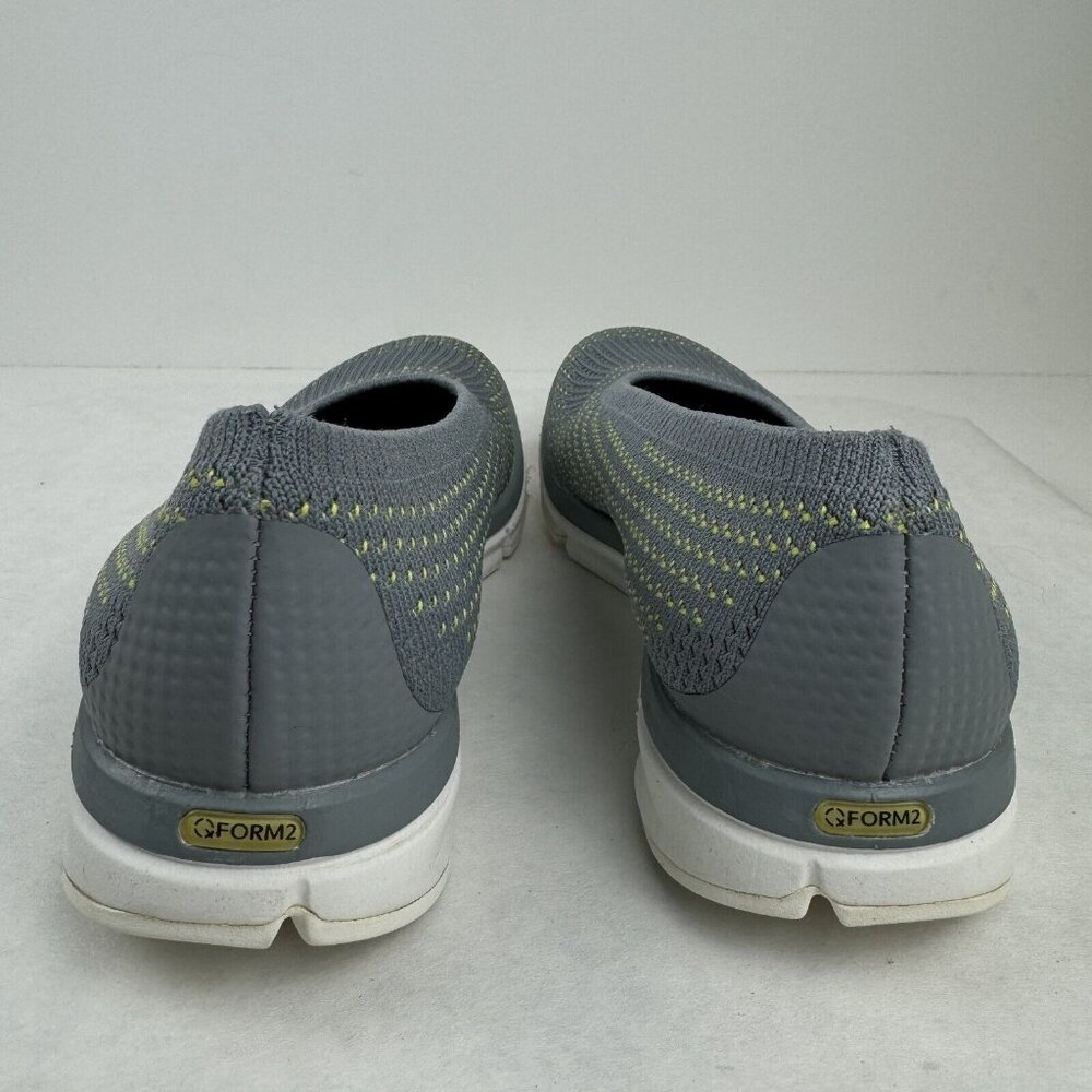 Merrell Q Form 2 Knit Monument Shoes Womens Size 7 Gray Green Stretch Slip On - Picture 3 of 12